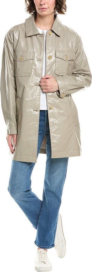 Jane Post Belted Trench Coat