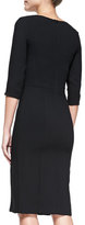 Thumbnail for your product : Black Halo Marisa 3/4-Sleeve Sheath Dress