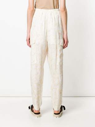 See by Chloe floral print relaxed trousers