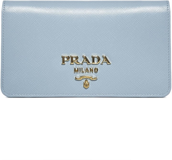 Prada Saffiano Leather Mini Shoulder Bag ShopStyle