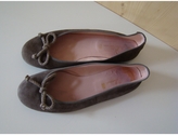 Thumbnail for your product : Pretty Ballerinas Grey Suede Ballet flats
