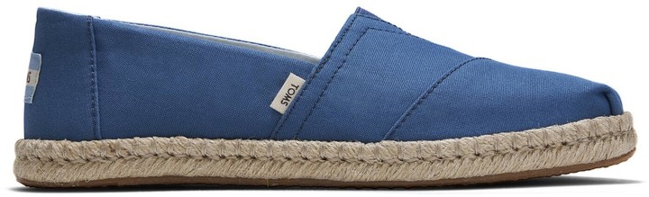 indigo color shoes