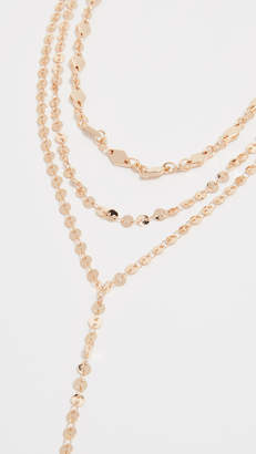 BaubleBar Aimee Layered Y Chain Necklace