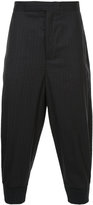 Thumbnail for your product : Neil Barrett pinstripe cropped trousers