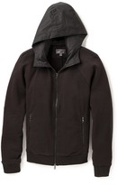 Thumbnail for your product : Vince Zip Up Hoodie with Nylon Hood