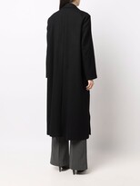 Thumbnail for your product : Lemaire Wool Long Single-Breasted Coat