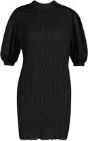 Thumbnail for your product : boohoo Pleated Bow Detail Swing Dress