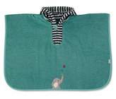 Thumbnail for your product : Sterntaler Poncho with Hood, Cuddly Zoo, Age: From 0 Months, Size: 70 x 50 cm, Green