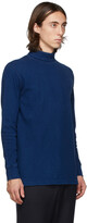 Thumbnail for your product : Blue Blue Japan Blue Hand-Dyed Rib Knit Turtleneck