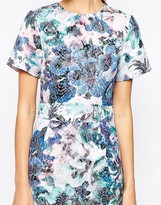 Thumbnail for your product : Warehouse Printed Jacquard Shift Dress