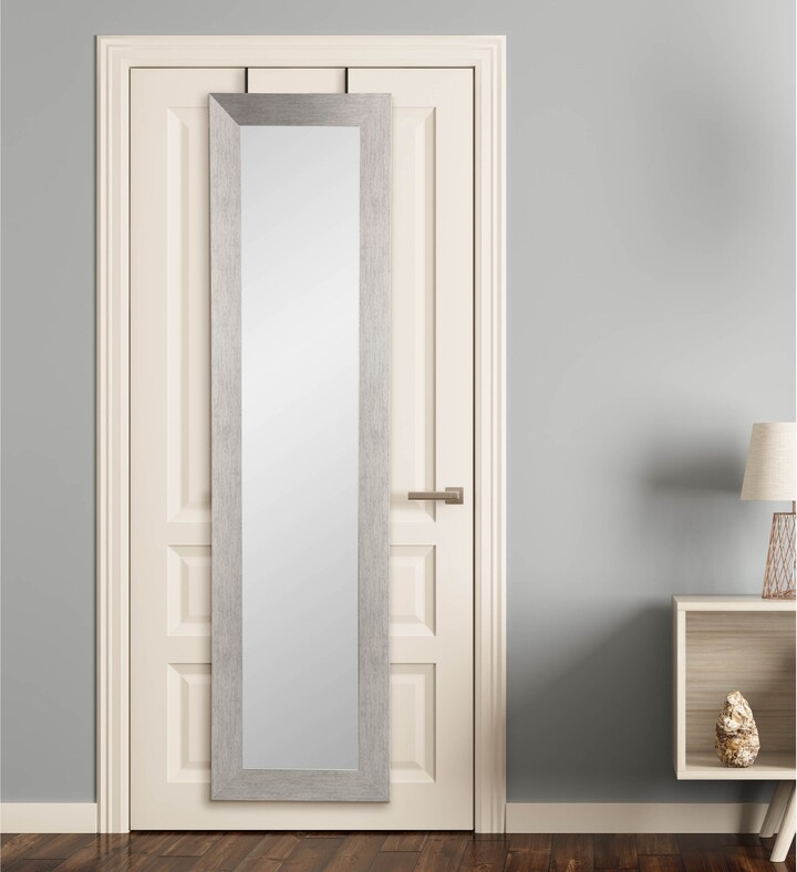 Brandtworks Silver Grain Over the Door Mirror ShopStyle