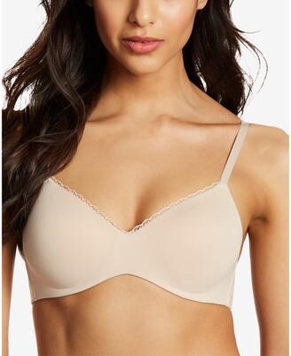 Maidenform Pure Comfort Embellished T-Shirt Wireless Bra With Lift DM7681 -  ShopStyle
