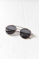 Thumbnail for your product : Urban Outfitters Slim Round Brow Bar Sunglasses