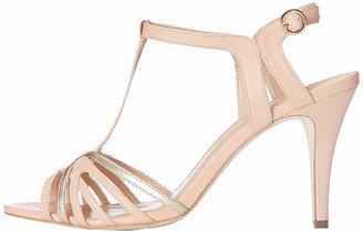 gold t bar shoes uk