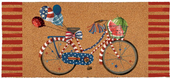 Winston Porter American Classic, Flocked Coir Sassafras Switch Mat 22"x10"