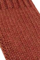 Thumbnail for your product : Autumn Cashmere Fingerless Cable-Knit Cashmere Gloves