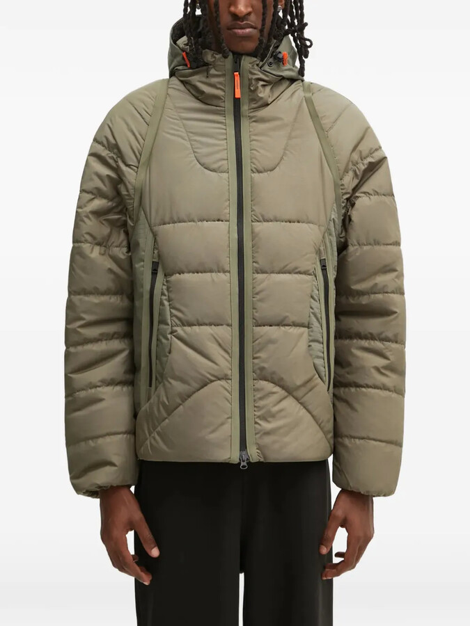 Napapijri A-Biez quilted hooded jacket