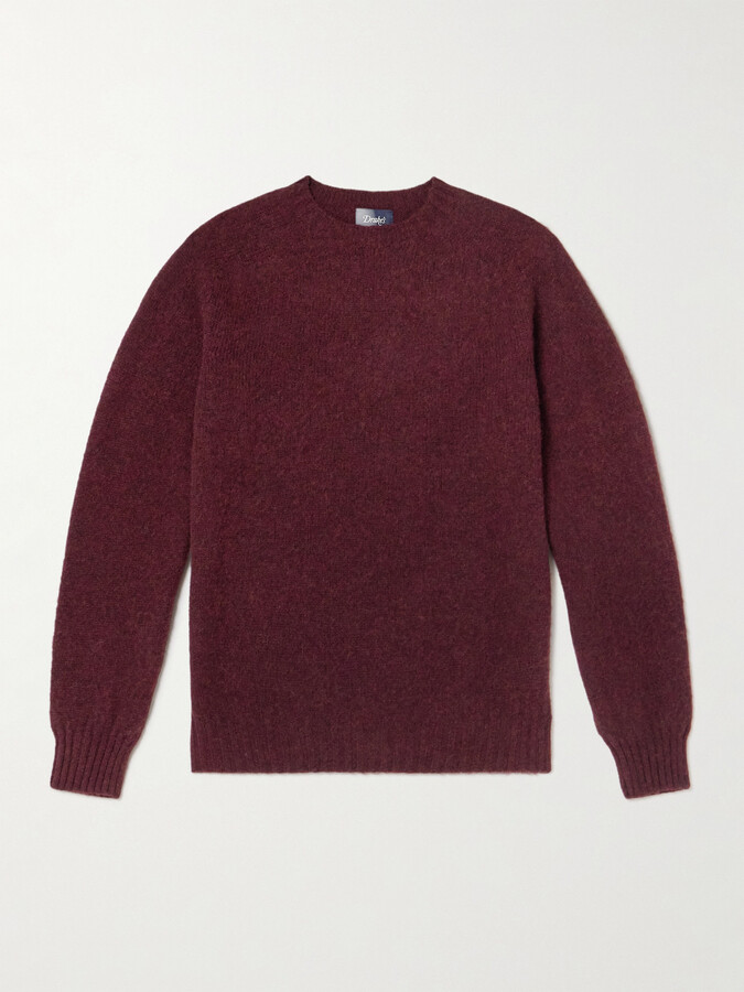 Drakes + HIM Shetland Wool Sweater