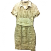Thumbnail for your product : Burberry Beige Silk Dress