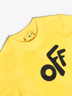 Off-White Kids logo-print short-sleeve T-shirt - Farfetch