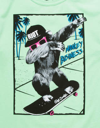 Riot Society Monkey Business Boys T-Shirt