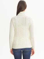 Thumbnail for your product : Banana Republic Cable-Knit Turtleneck