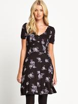 Thumbnail for your product : Oasis Scatter Rose Print Jersey Midi Dress