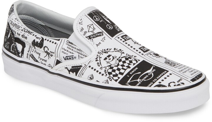 Vans x Ashley Williams Print Classic Slip-On Sneaker - ShopStyle