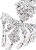 Thumbnail for your product : Joëlle Jewellery Pave Diamond Earring