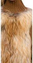 Thumbnail for your product : Sally LaPointe Sweater with Fox Fur