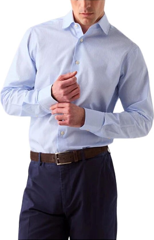 Robert Talbott Reynolds Stripe Twill Shirt in Contemporary Fit