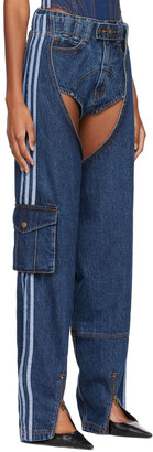 adidas x IVY PARK Blue Chap Jeans
