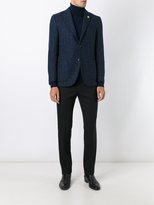 Thumbnail for your product : Lardini abstract pattern blazer