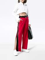 Thumbnail for your product : Marques Almeida zipped sides virgin wool track pants