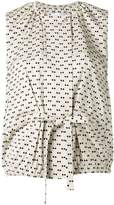 Thumbnail for your product : Christian Wijnants sleeveless Little Dots top