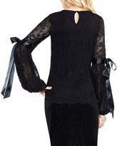 Thumbnail for your product : Vince Camuto Lace Tie Sleeve Top