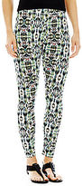 Thumbnail for your product : JCPenney MIXIT Ikat Print Jersey Knit Leggings