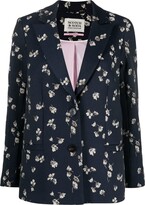 Thumbnail for your product : Scotch & Soda Single-Breasted Jacquard Blazer
