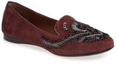 Thumbnail for your product : Donald J Pliner 'Dolin - 25th Anniversary Collection' Beaded Smoking Slipper Flat (Women)