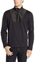 Thumbnail for your product : Calvin Klein Men's Mix Media Performance Fleece 1/4 Zip with Quilted Panels