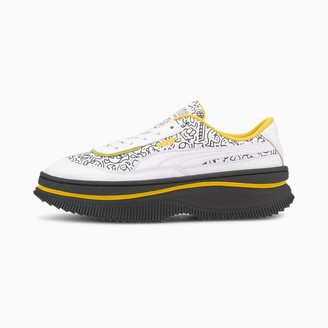 black and yellow sneakers women's