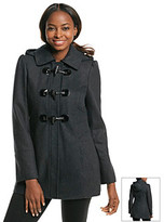 Thumbnail for your product : GUESS Hooded Coat With Faux Leather Toggles