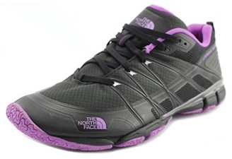 The North Face Litewave Ampere Women Round Toe Synthetic Black Sneakers.