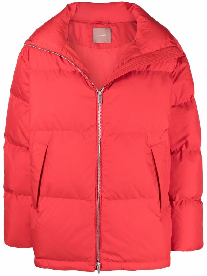 12 STOREEZ Quilted Puffer Down Jacket ShopStyle
