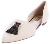 Thumbnail for your product : Louise et Cie Leather D'Orsay Flats