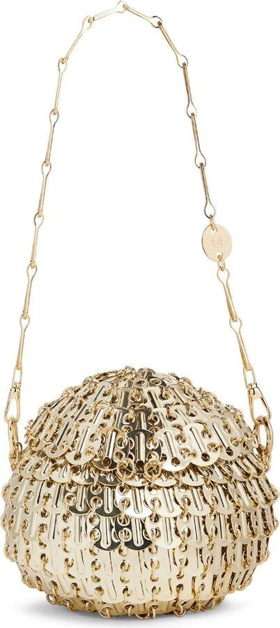 Rabanne 1969 Ball chainmail clutch bag