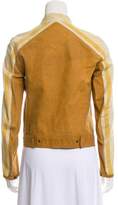 Thumbnail for your product : Prada Sport Colorblock Leather Jacket