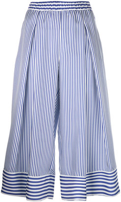 P.A.R.O.S.H. striped cropped trousers