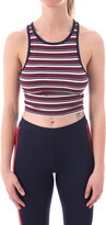 Thumbnail for your product : Urban Classics Women's Rib Stripe Cropped Tank Top