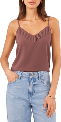 1 STATE Pintuck V-Neck Camisole